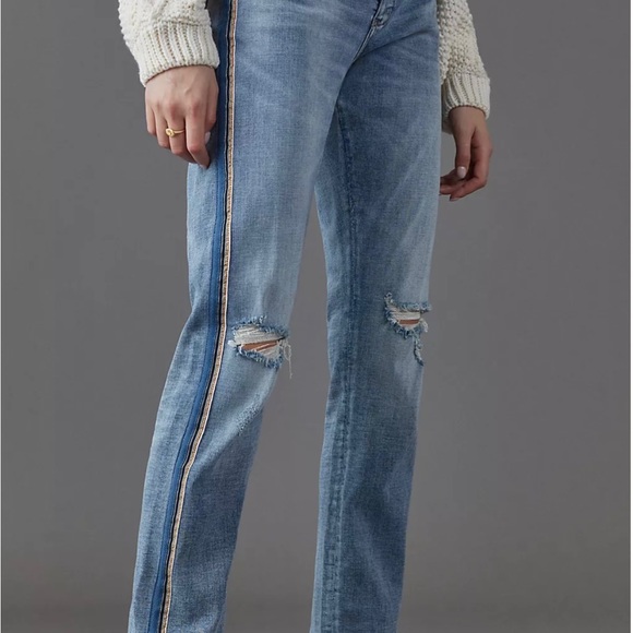 Pilcro and the Letterpress by Anthropologie Slim Boyfriend Jeans - Picture 3 of 7